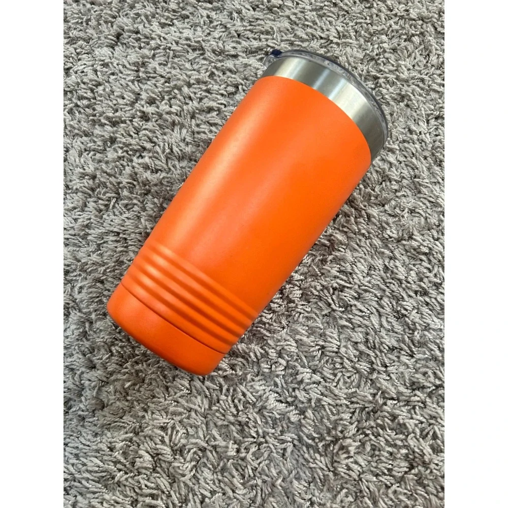 Polar Camel 20oz Orange Insulated Tumbler But Did You Die Off-Road Jeep Etched